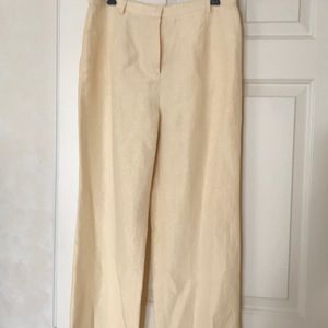 Gorgeous linen and silk summer pants